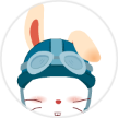 兔帽子